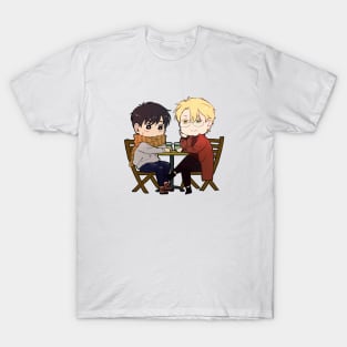 Banana Fish - Chibi Ash and Eiji at the Cafe T-Shirt